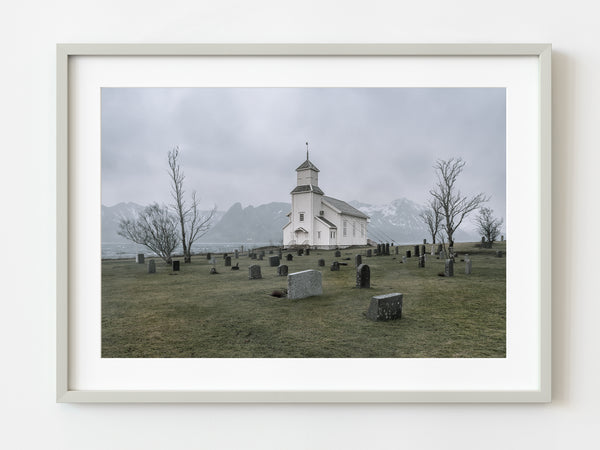 Gimsoy kirke Vagan | Photo Art Print fine art photographic print