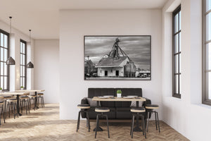 Grain operation in South Whitley Indiana | Photo Art Print fine art photographic print