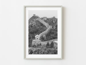 Great wall of China twisting path | Photo Art Print fine art photographic print