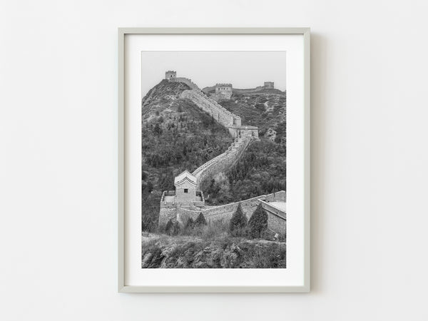 Great wall of China twisting path | Photo Art Print fine art photographic print