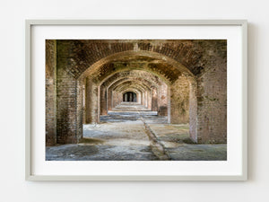 Gunrooms of the historic fort | Photo Art Print fine art photographic print