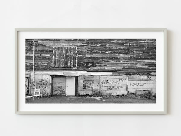 Harbor Fish Market Run Down Building Portland Maine | Photo Art Print fine art photographic print