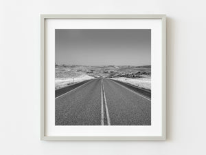 Highway road Wyoming | Photo Art Print fine art photographic print
