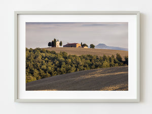 Hillside House with breathtaking views in Tuscany | Photo Art Print fine art photographic print