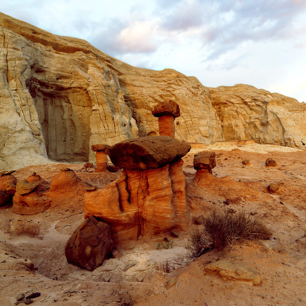Hoodoos in the American Southwestern Desert | Photo Art Print fine art photographic print