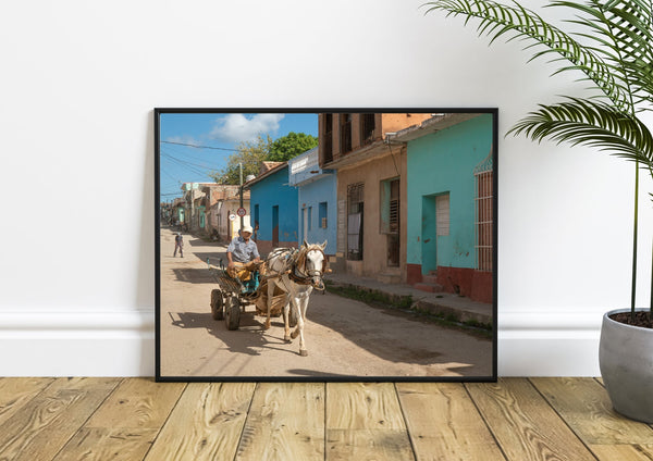 Horse drawn carriage Trinidad Cuba | Photo Art Print fine art photographic print