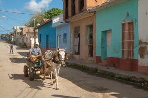 Horse drawn carriage Trinidad Cuba | Photo Art Print fine art photographic print