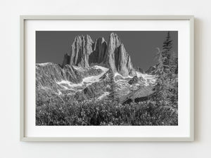 Howser Spire Mountain peak Canadian Rockies | Photo Art Print fine art photographic print