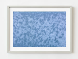 Ice frozen cold abstract pattern | Photo Art Print fine art photographic print