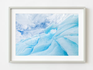 Iceberg natural abstract shapes in Antarctica | Photo Art Print fine art photographic print