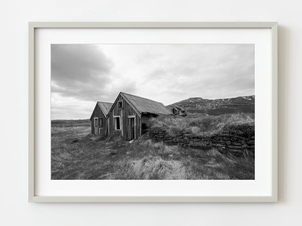 Icelands Abandoned House Remnant of the Past | Photo Art Print fine art photographic print