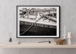 Bluenose II reflection in harbor