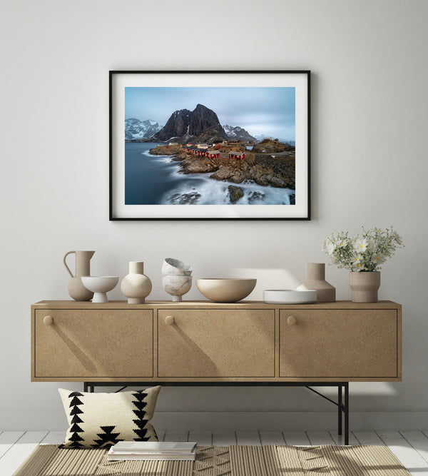 Serene Afternoon at Hamnoy in Norway's Lofoten Islands | Photo Art Print fine art photographic print
