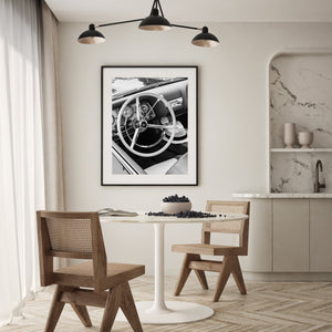 Classic 1959 Ford Thunderbird Car Interior | Photo Art Print fine art photographic print