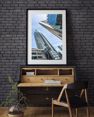 Banking headquarters skyscrapers in Toronto Cityscape | Photo Art Print fine art photographic print