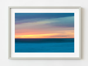 Beautiful sunset on the beach | Photo Art Print fine art photographic print