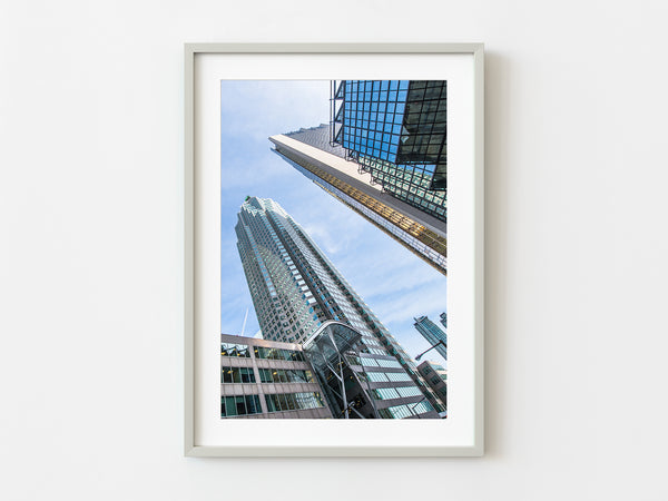 Banking headquarters skyscrapers in Toronto Cityscape | Photo Art Print fine art photographic print