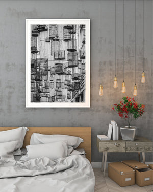 Birdcages in the sky  | Photo Art Print fine art photographic print