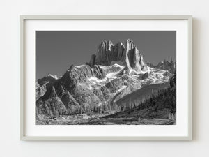 Howser Spire Mountain peak and reflection | Photo Art Print fine art photographic print