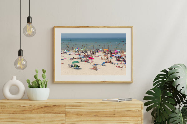 Sunny day at Wasaga Beach Canada | Photo Art Print fine art photographic print