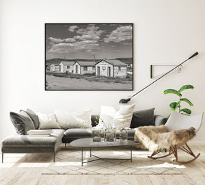 Deserted Currie Nevada Cabins Frozen in History | Photo Art Print fine art photographic print