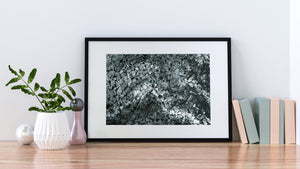 Norway Lofoten wall art with ice textures