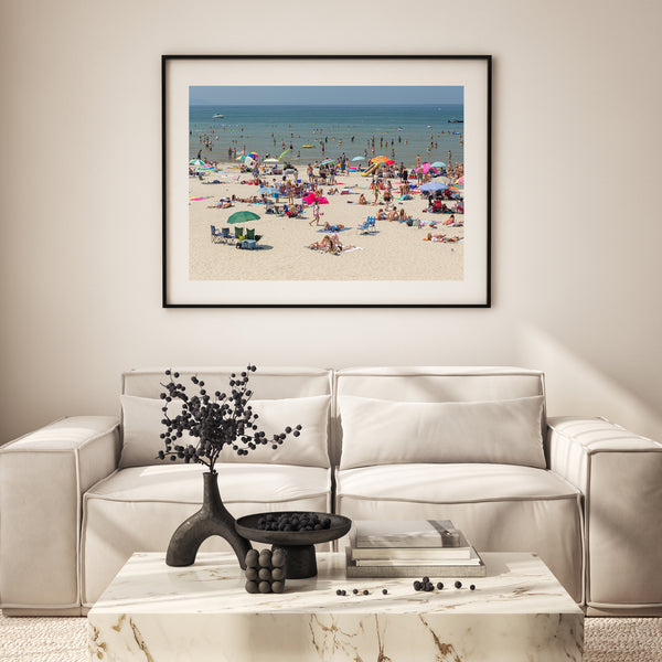 Sunny day at Wasaga Beach Canada | Photo Art Print fine art photographic print