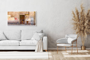 Rome Italy metal doors with graffiti | Photo Art Print fine art photographic print