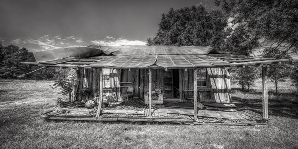 Indiana abandoned homestead building | Photo Art Print fine art photographic print