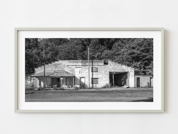 Indianas Abandoned Gas Station and Garage Time Capsule | Photo Art Print fine art photographic print