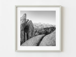 Interesting rock formations in California Mountains | Photo Art Print fine art photographic print