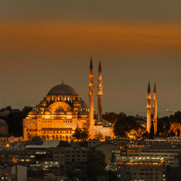 Istanbul Mosque at dusk | Photo Art Print fine art photographic print