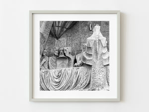 Jesus Last Supper statue La Sagrada Familia Spain | Photo Art Print fine art photographic print