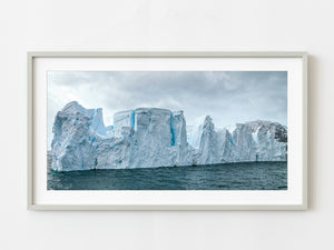 Large usually shaped iceberg in Antarctica | Photo Art Print fine art photographic print
