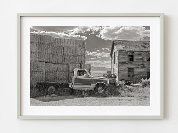 Lear Ranch abandoned truck Currie Nevada | Photo Art Print fine art photographic print