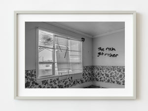 Livingroom abandoned old house rural Ontario | Photo Art Print fine art photographic print