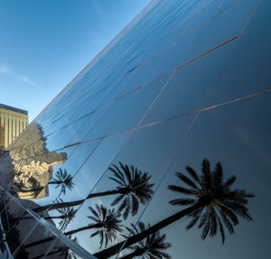 Luxor and Mandalay Bay hotels Las Vegas | Photo Art Print fine art photographic print