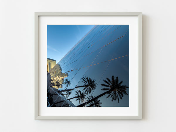 Luxor and Mandalay Bay hotels Las Vegas | Photo Art Print fine art photographic print