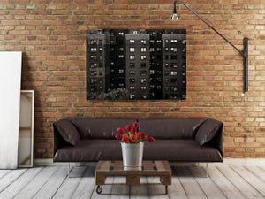 Manhattan Windows Fine Art Black and White | Photo Art Print fine art photographic print