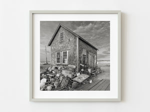 Marthas Vineyard fishing hut | Photo Art Print fine art photographic print