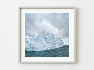 Massive iceberg with cracks and crevasses in Antarctica | Photo Art Print fine art photographic print