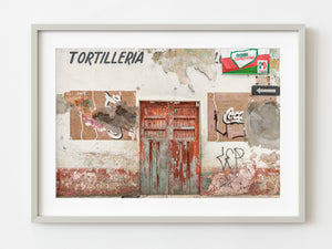 Mexican Tortilleria Entrance | Photo Art Print fine art photographic print