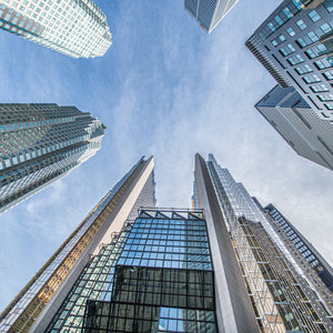 Modern skyscraper buildings | Photo Art Print fine art photographic print