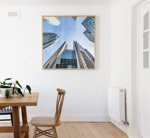 Modern skyscraper buildings | Photo Art Print fine art photographic print