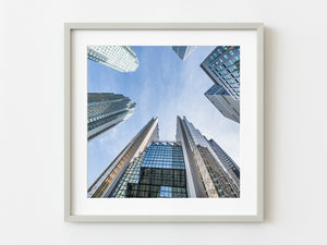 Modern skyscraper buildings | Photo Art Print fine art photographic print