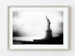 Moody grunge image of Statue of Liberty New York | Photo Art Print fine art photographic print