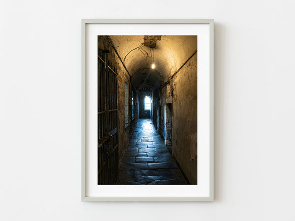 Moody walkway Kilmainham Gaol Museum | Photo Art Print fine art photographic print