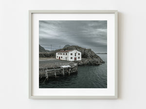 Mortsund Abandoned Building Embracing Natures Reclamation | Photo Art Print fine art photographic print