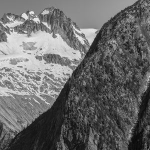 Mountain Peaks in the Canadian Rockies | Photo Art Print fine art photographic print