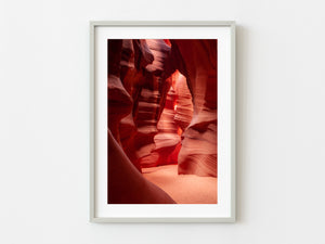Narrow walls of the winding Antelope Canyon | Photo Art Print fine art photographic print